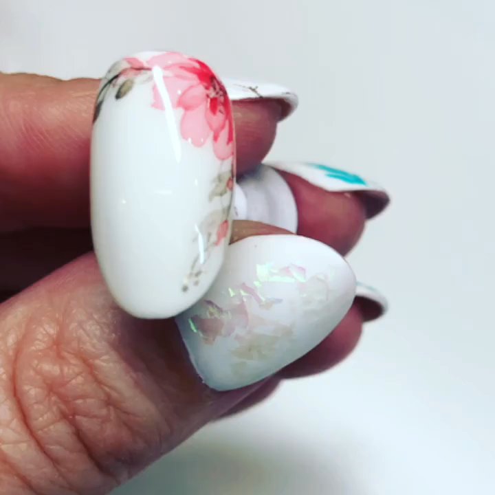 Colorvat Nail Studio - Hand painted Aquarell design - Nail Salons Near Me - New York, New York