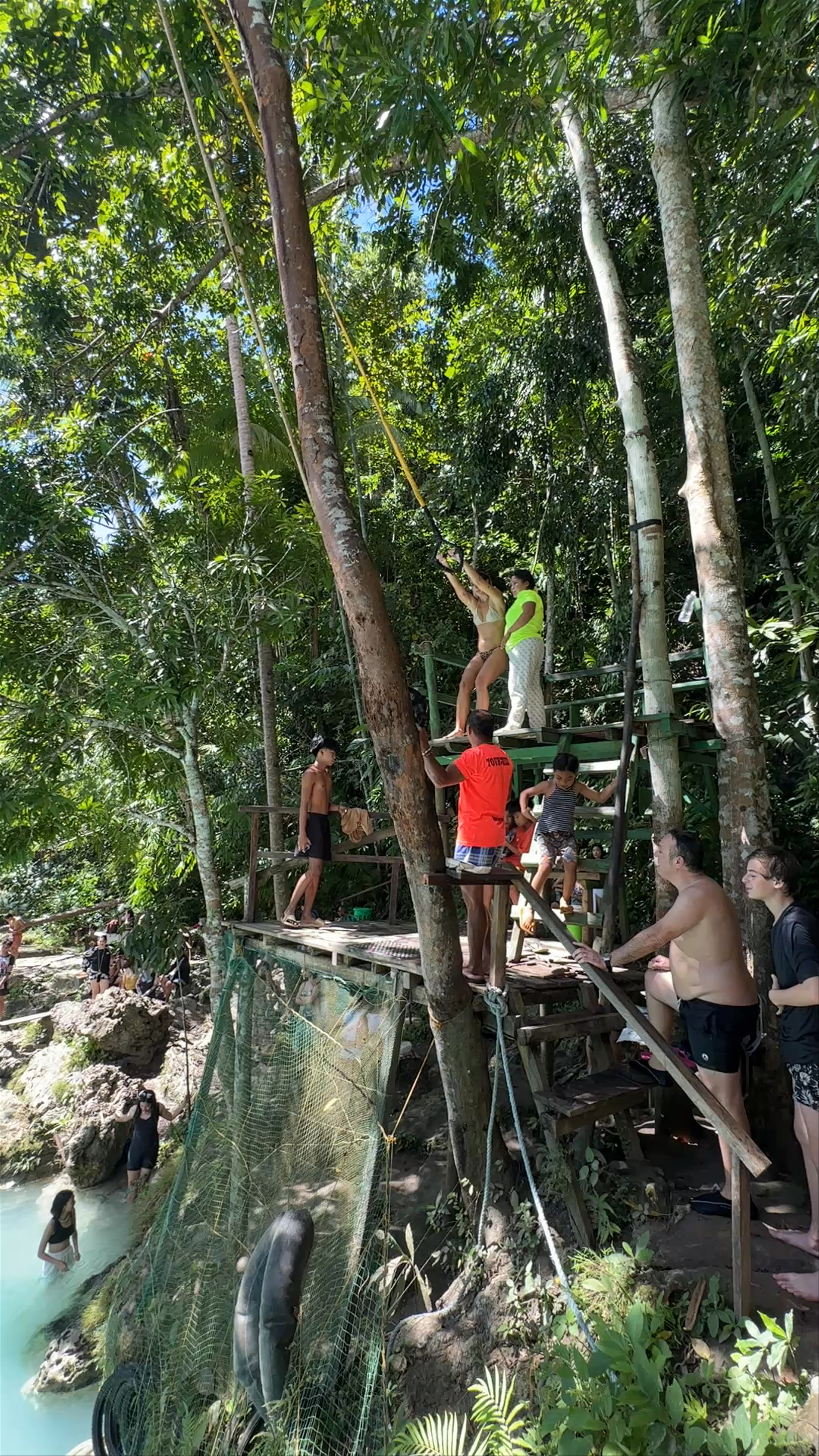 Cambugahay Falls Adventure in Siquijor, Philippines