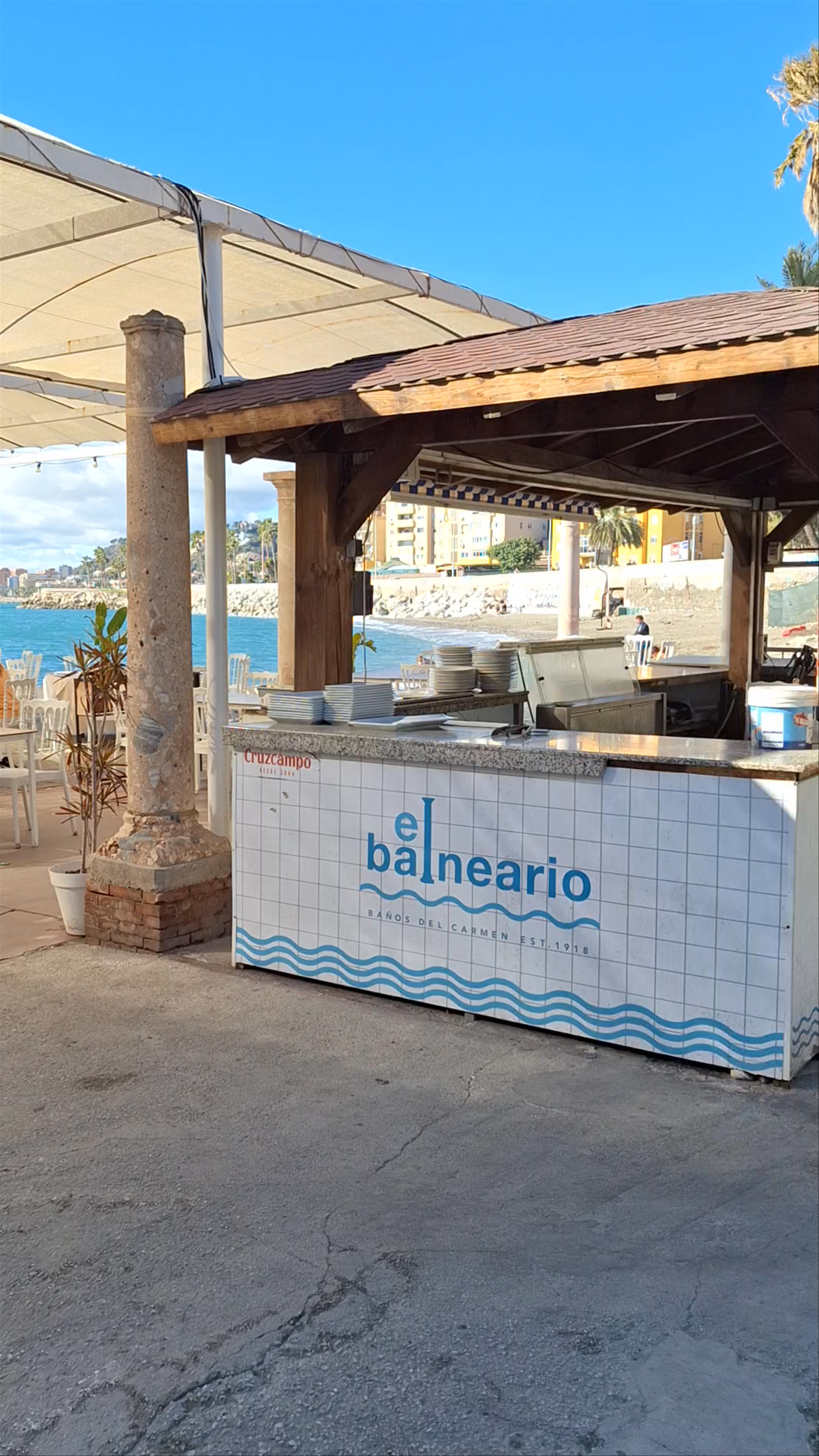 El Balneario - Baños del Carmen: Seaside Dining in Málaga