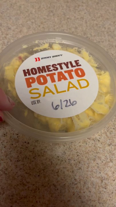 Jimmy John's - 06/23/2024 potato salad is good but the size is way overpriced. A little over 1/4 cup - Sandwiches Near Me - Henderson, Nevada