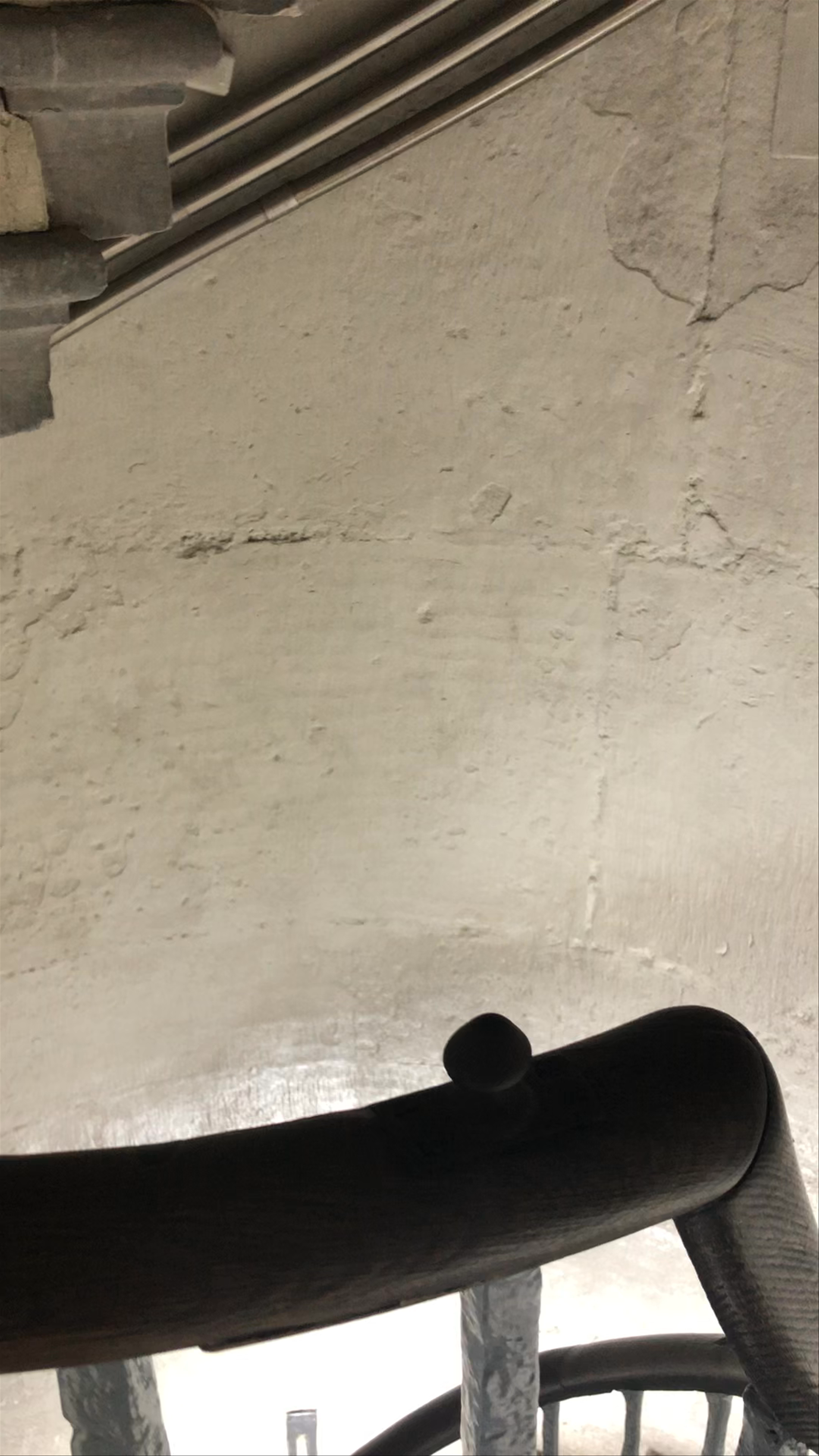 Spiral Staircase Descent at Nelson's Column, London