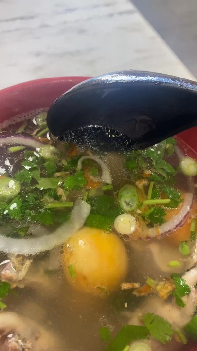 Ghien Mien Ga - Side of trung non, gizzards, and chicken hearts - Noodles Near Me - Westminster, California