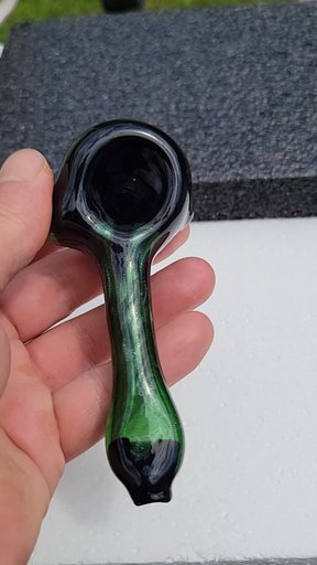 Preview pic of Color drip spoon green stardust and galaxy