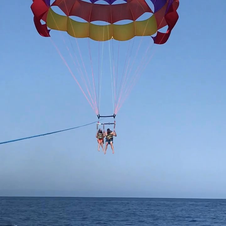 Island Water Charters - Dipping the toes before coming back in... Carlos and Waylon the best guys! So courteous & helpful! Tips Tips Tips! Have a Peaceful Flight! - Boating Near Me - Avalon, California