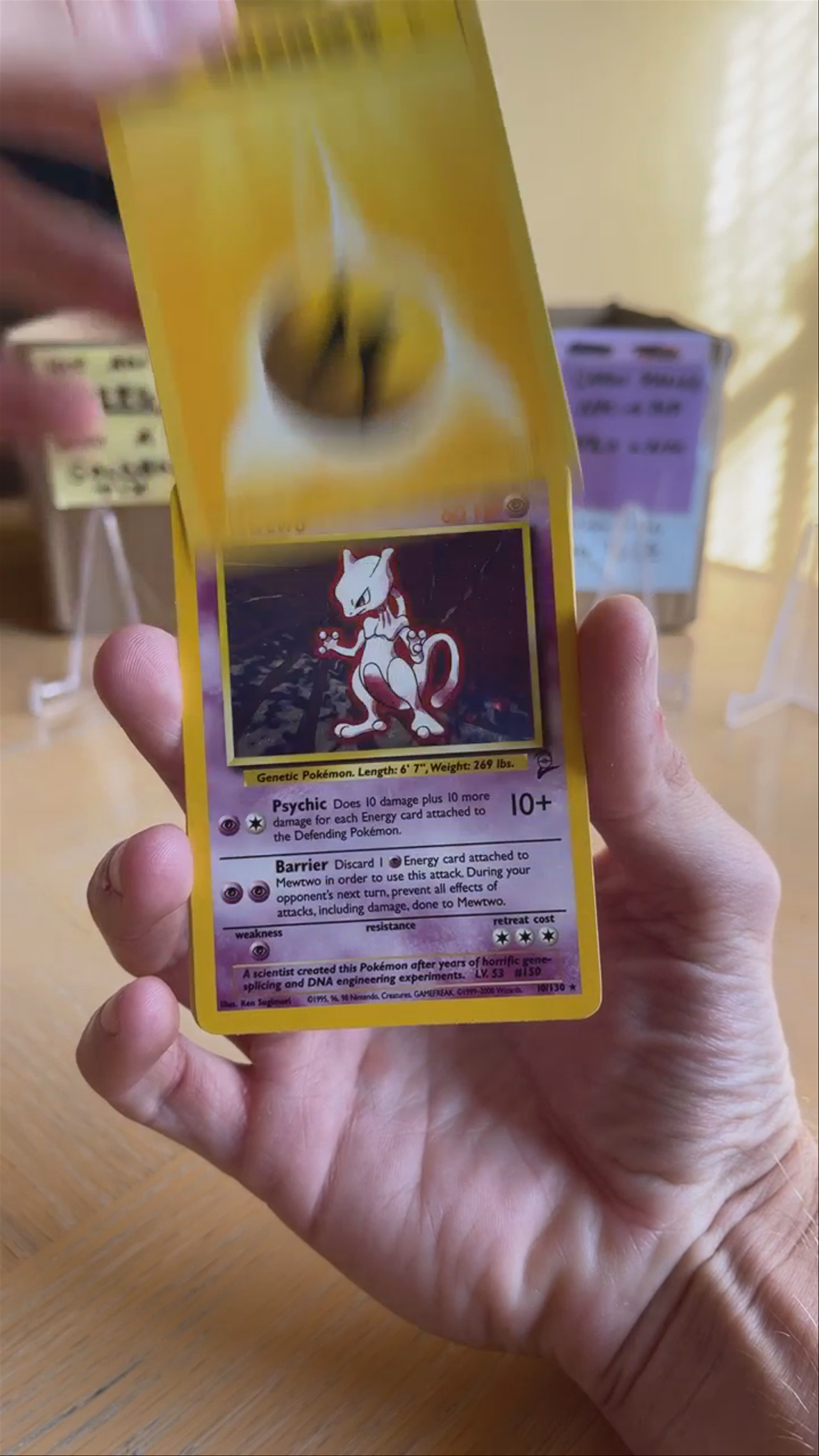 BASE SET MEWTWO PACK PULL 🤯😱