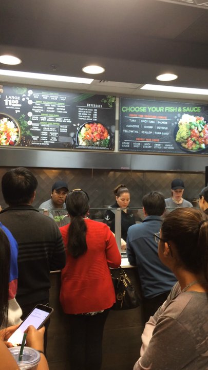 Ahipoki - BOGO night. Waited about 40 minutes in line. - Poke Near Me - Chandler, Arizona