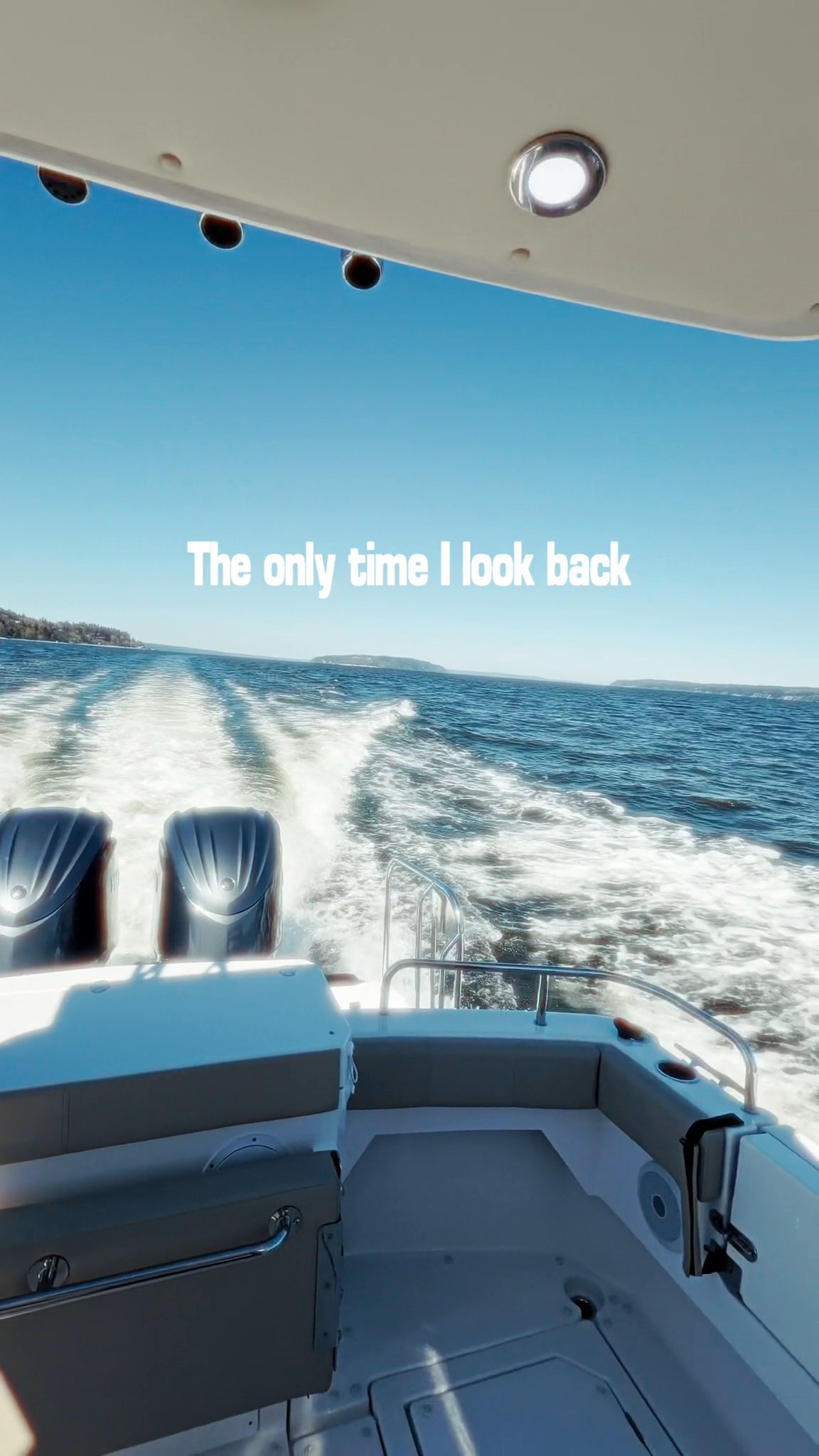 No regrets when you're on a Cutwater.
