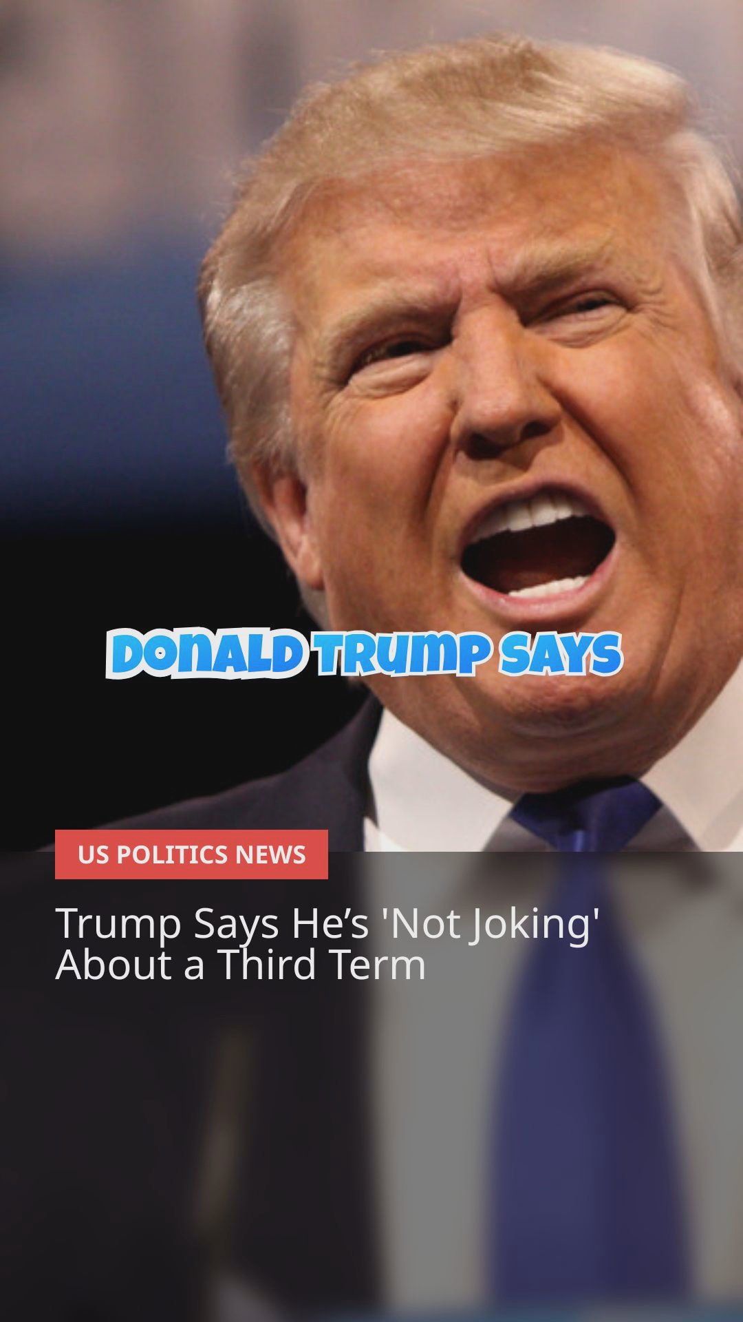 Trump's Third Term Talk, Tariff Turmoil, and Political Firestorms