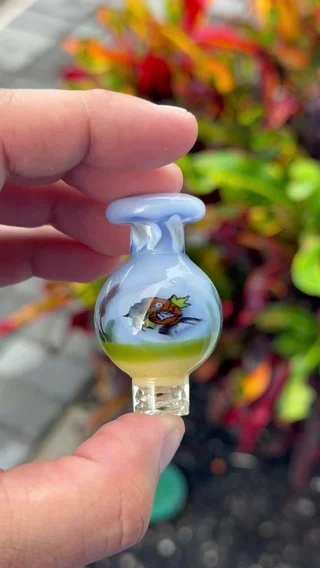 Preview pic of Saiyan Glass Pokémon Spinner Cap