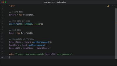 Create DateTime microseconds in PHP 8.4