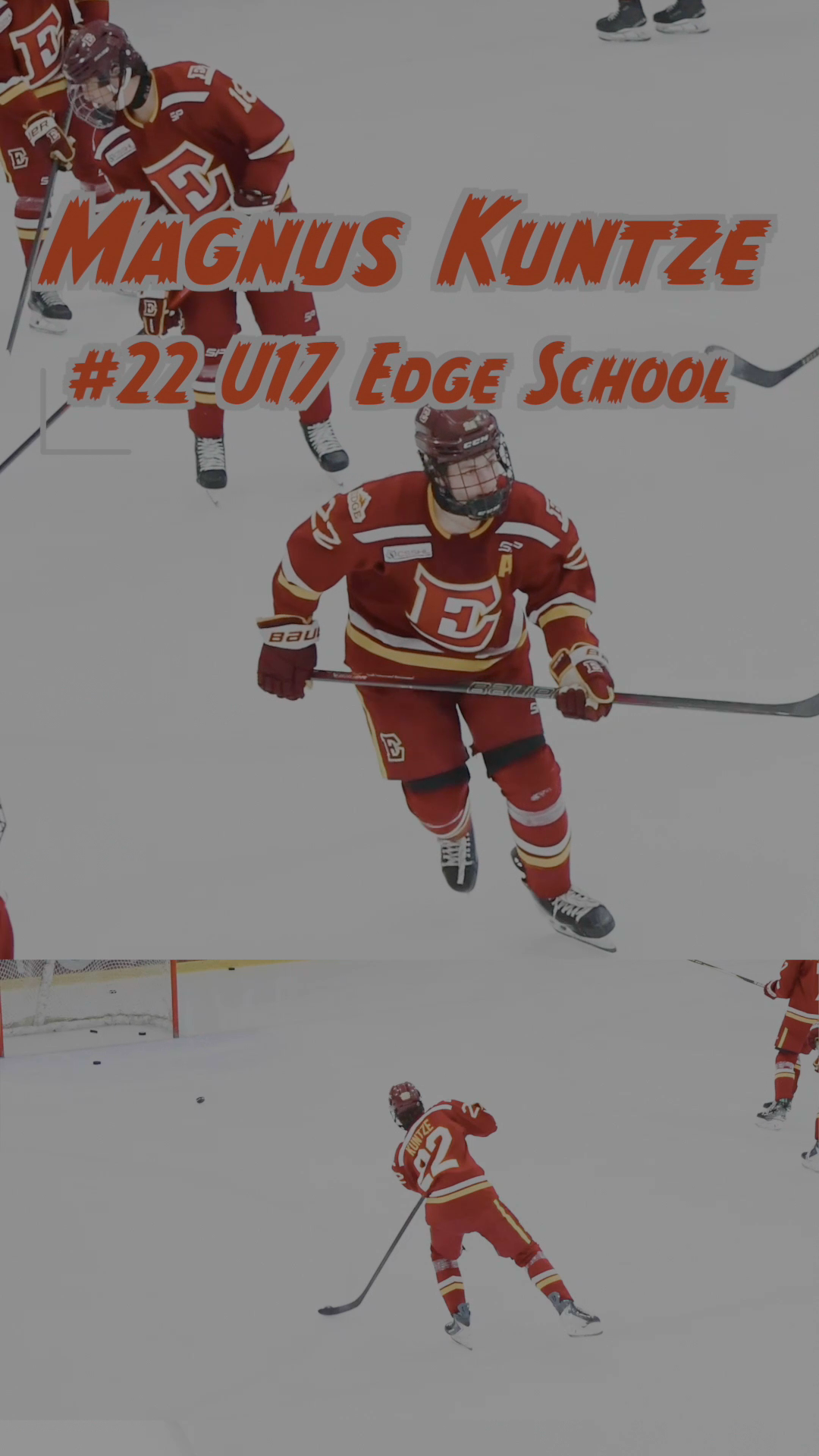 Magnus Kuntze's Highlights - Calgary Edge U17 AAA by Frank Scholten Productions with clips from TC photo/video