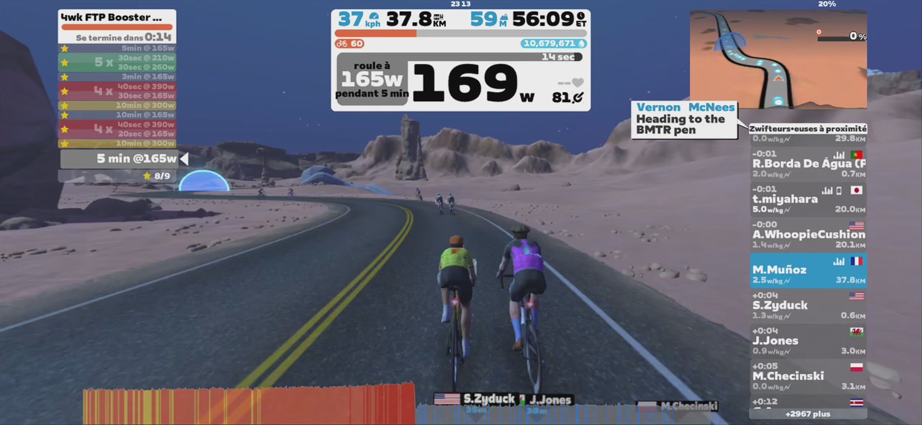 Zwift - 4wk FTP Booster S3#4 in Watopia