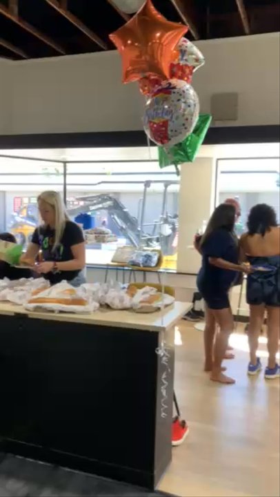 The Busy Bee - We brought in our own food, desserts, juice boxes and a water pitcher. - Indoor Playcenter Near Me - Fallbrook, California
