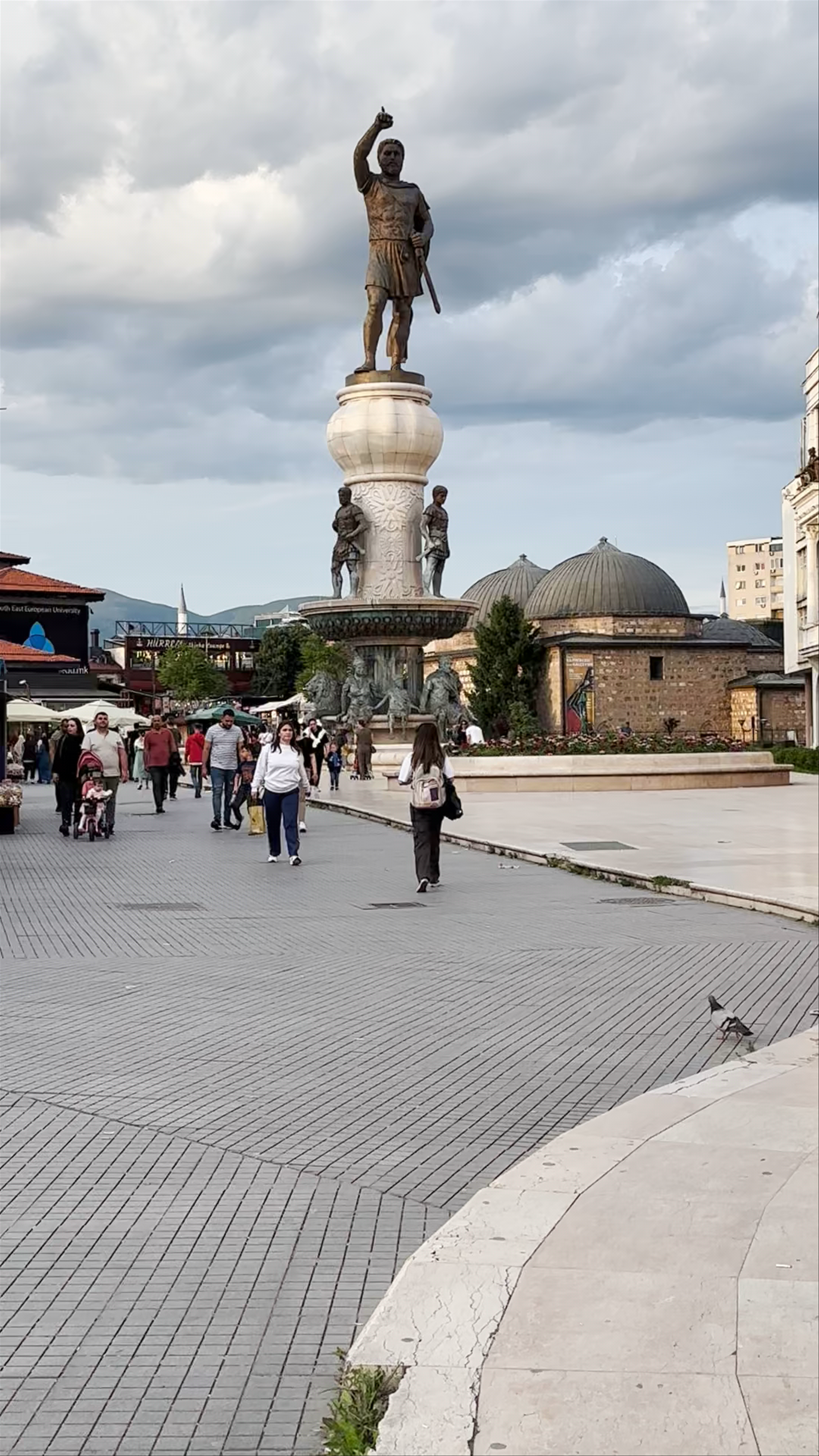 Fountain Olympia - Mother of Alexander III of Macedonia
