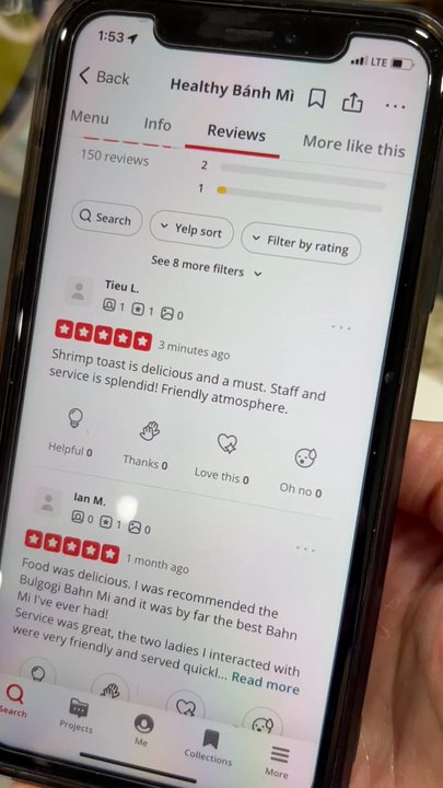 Healthy Banh Mi - Fun game spin the wheel when you do a review - Vietnamese Near Me - Rockwall, Texas