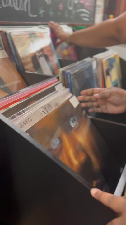 The Analog Dope Store - Flipping through records - Vinyl Records Near Me - Las Vegas, Nevada