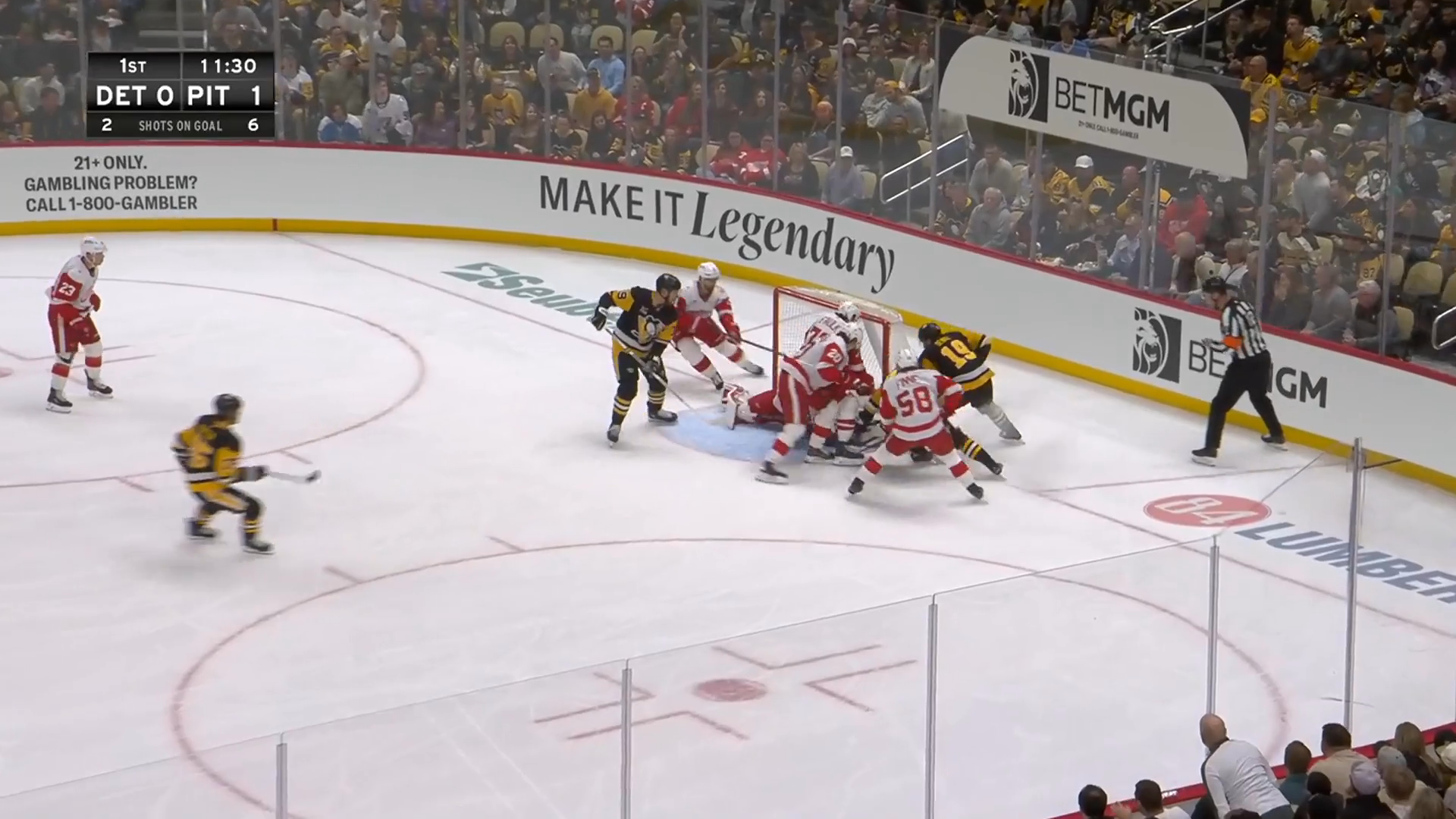 Anthony Mantha Scores His 30th — A Career First — to Make It 2-0 · Mar. 31, 2026
