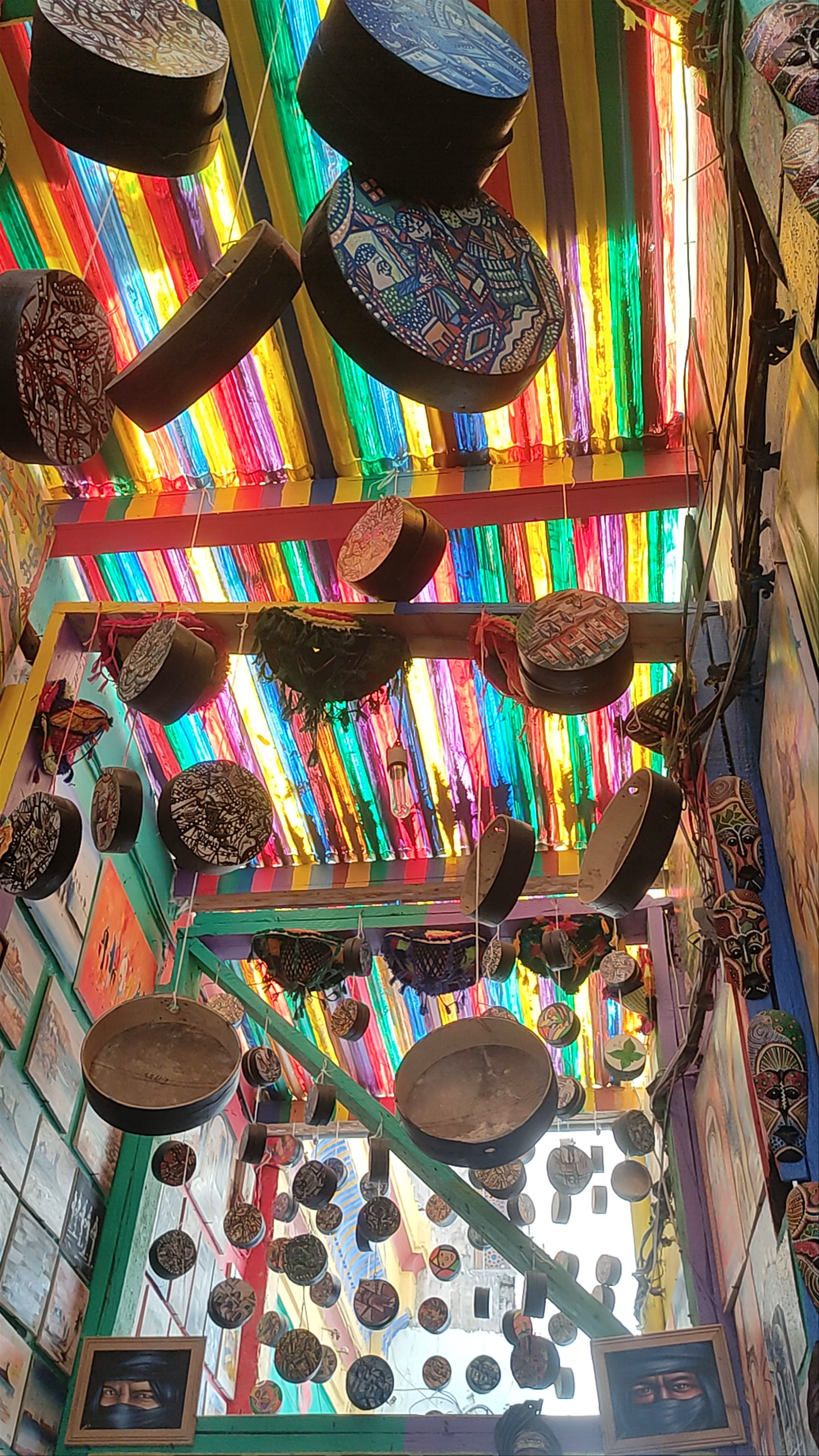 Rainbow Street Art: A Colorful Cultural Haven in Fès, Morocco