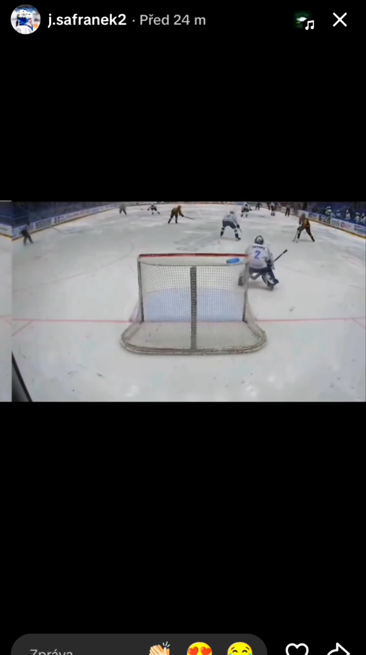 Jiri Safranek: U15 goalie Highlights from HC Kometa Brno