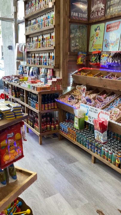 Rocket Fizz - Front Section of store - Candy Stores Near Me - Visalia, California