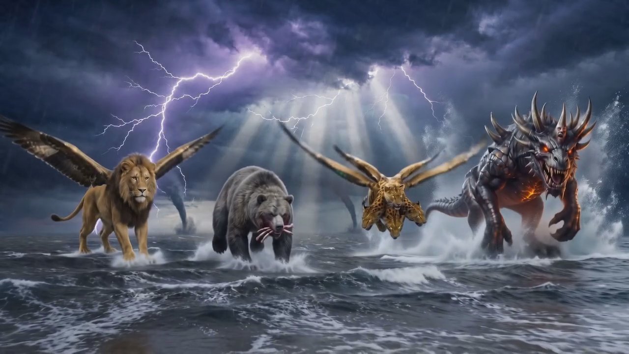 The Four Beasts Rising From Chaos