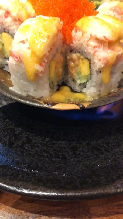 Oki Sushi - Flaming volcano rolls! - Sushi Bars Near Me - San Francisco, California
