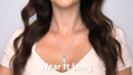 Pearl and Larimar Necklace 