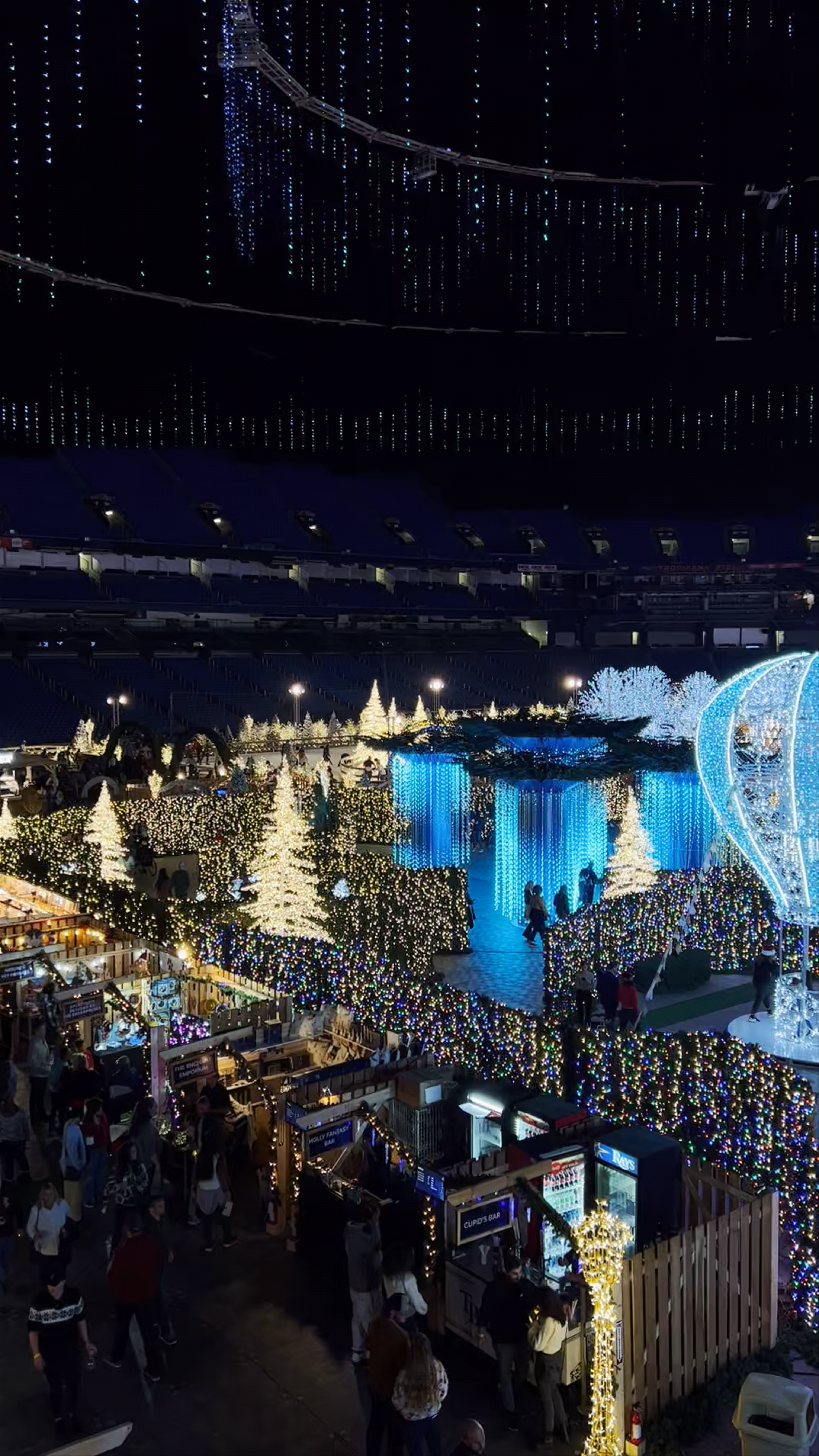 Enchant Christmas Festival at Tropicana Field, St. Petersburg