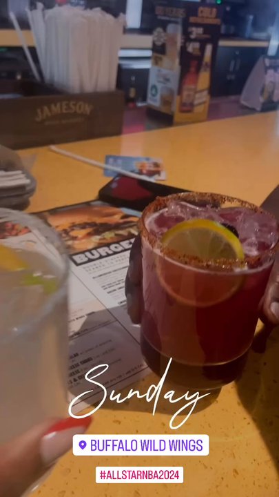 Buffalo Wild Wings - Regular and black cherry margaritas- Cheers! - Sports Bars Near Me - Windsor, Connecticut