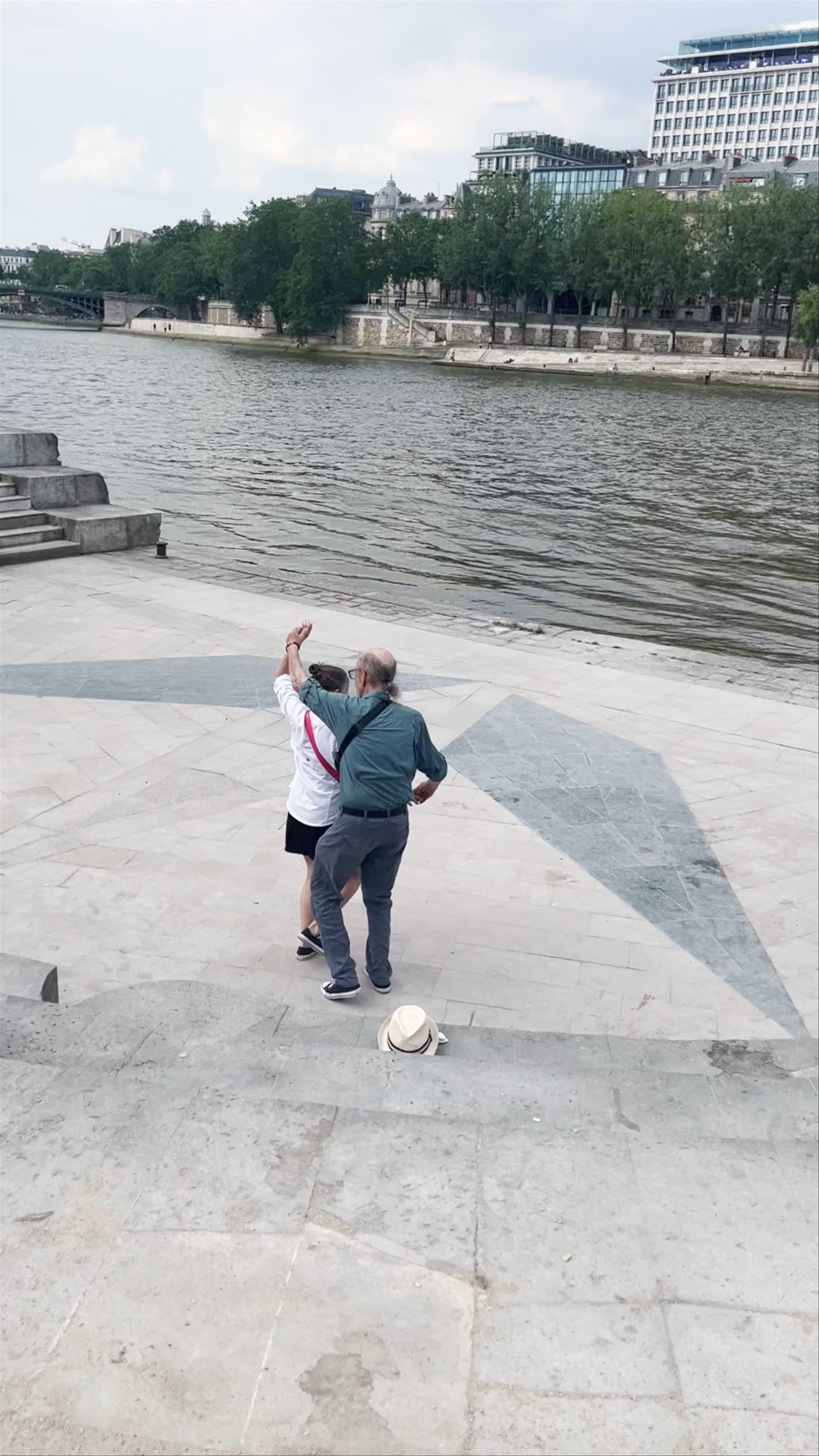 Romantic Riverside Dance at Le Boreas, Paris