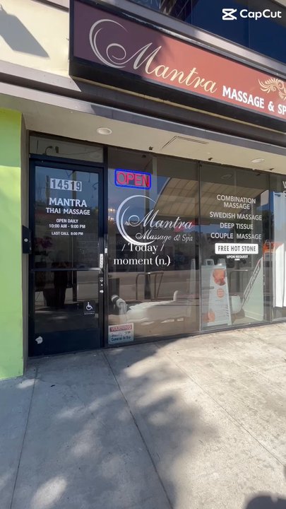 Mantra Thai Massage - First time in Mantra thai !!!! - Massage Therapy Near Me - Sherman Oaks, California