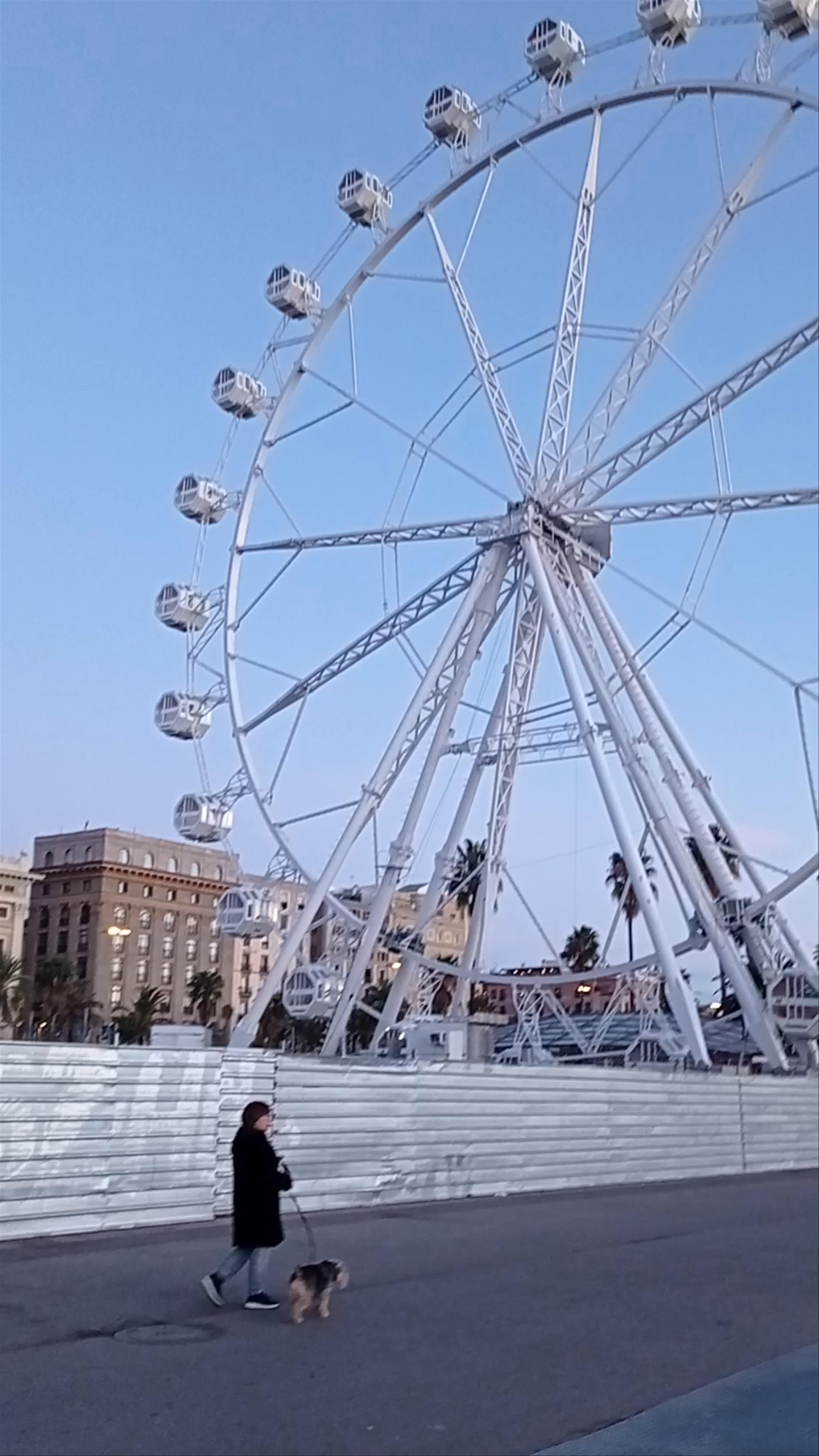 Mirador a la Rambla de Mar, Sunset Stroll & Ferris Wheel, Barcelona