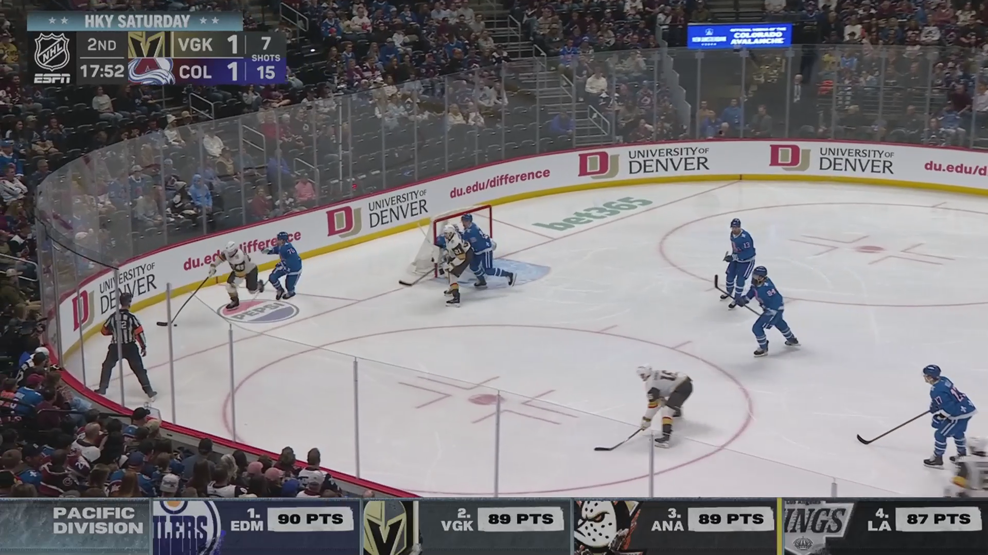 Eichel's OT Winner Clinches Playoff Spot for Golden Knights · Apr. 11, 2026