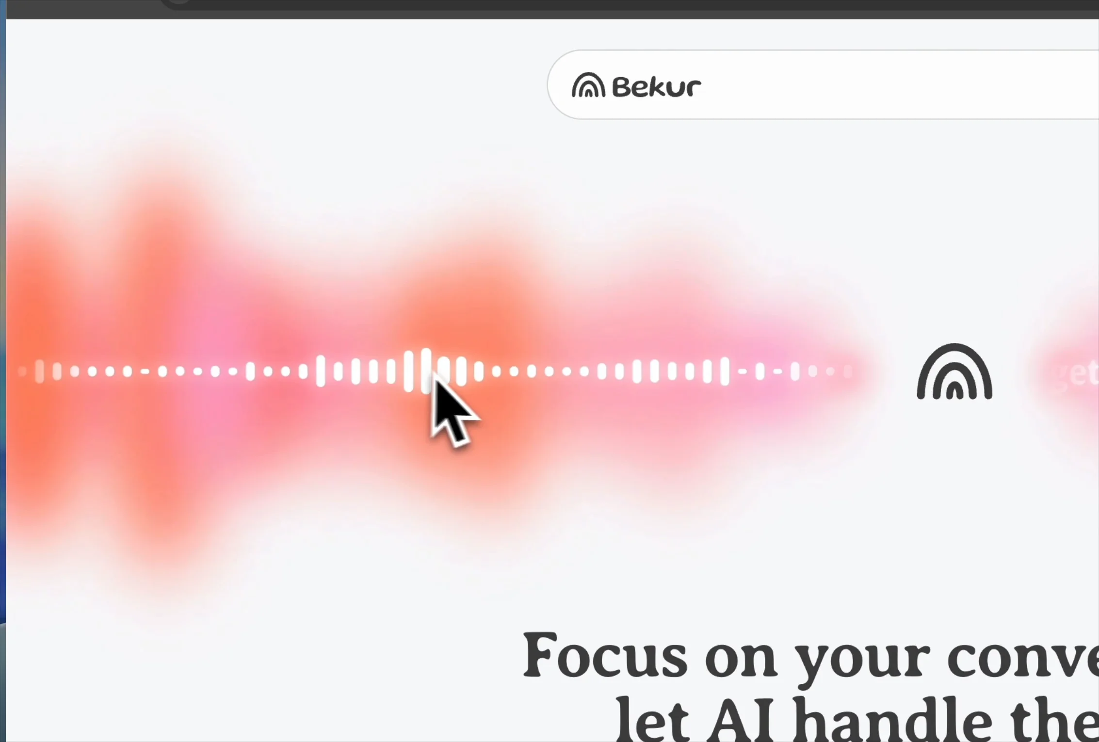 I can’t stop hovering over this thing. 😁 Voice in. Text out.Made with @Framer 🩵