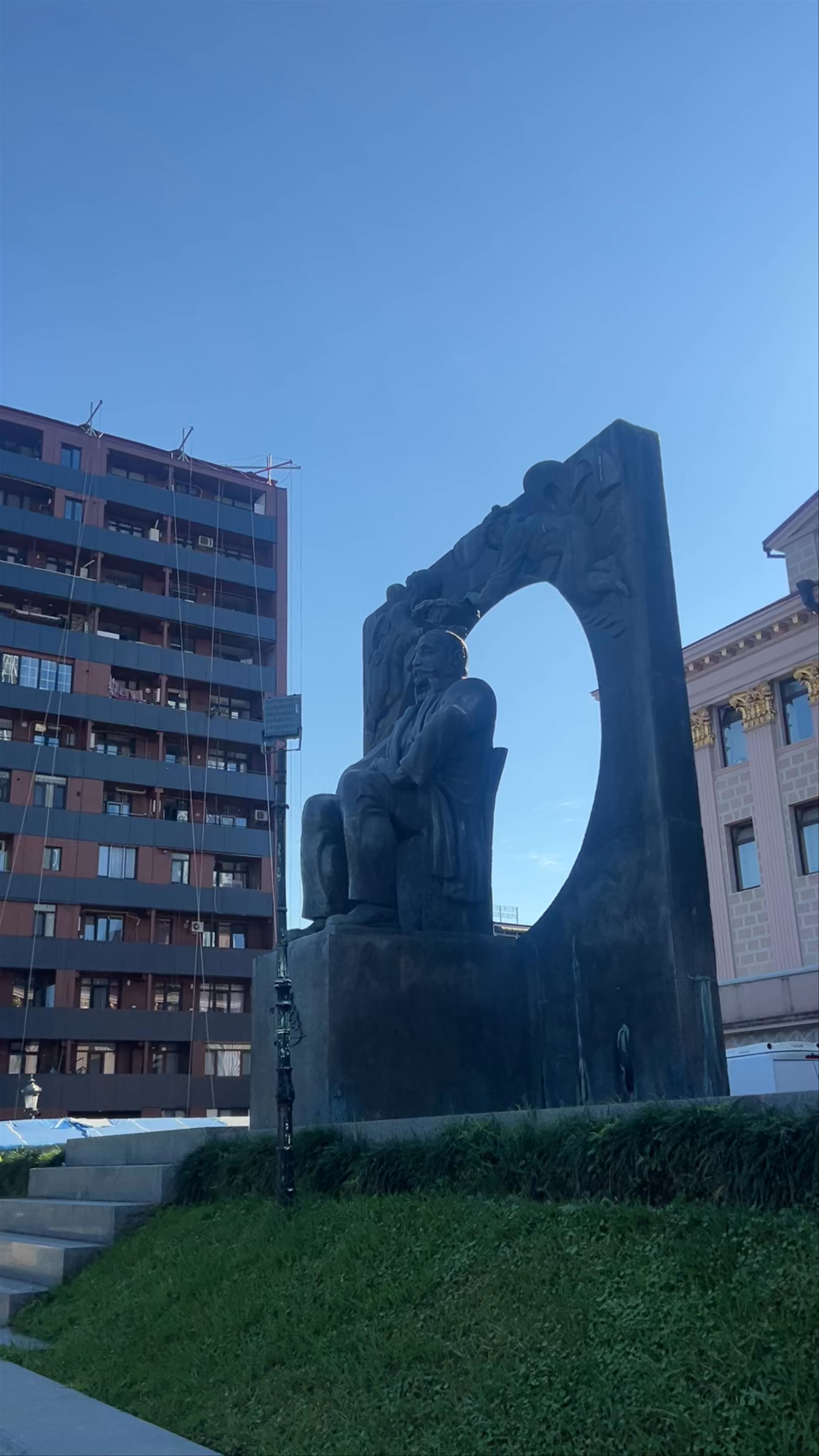 Batumi Theater Statue: A Cultural Landmark in Batumi, Georgia