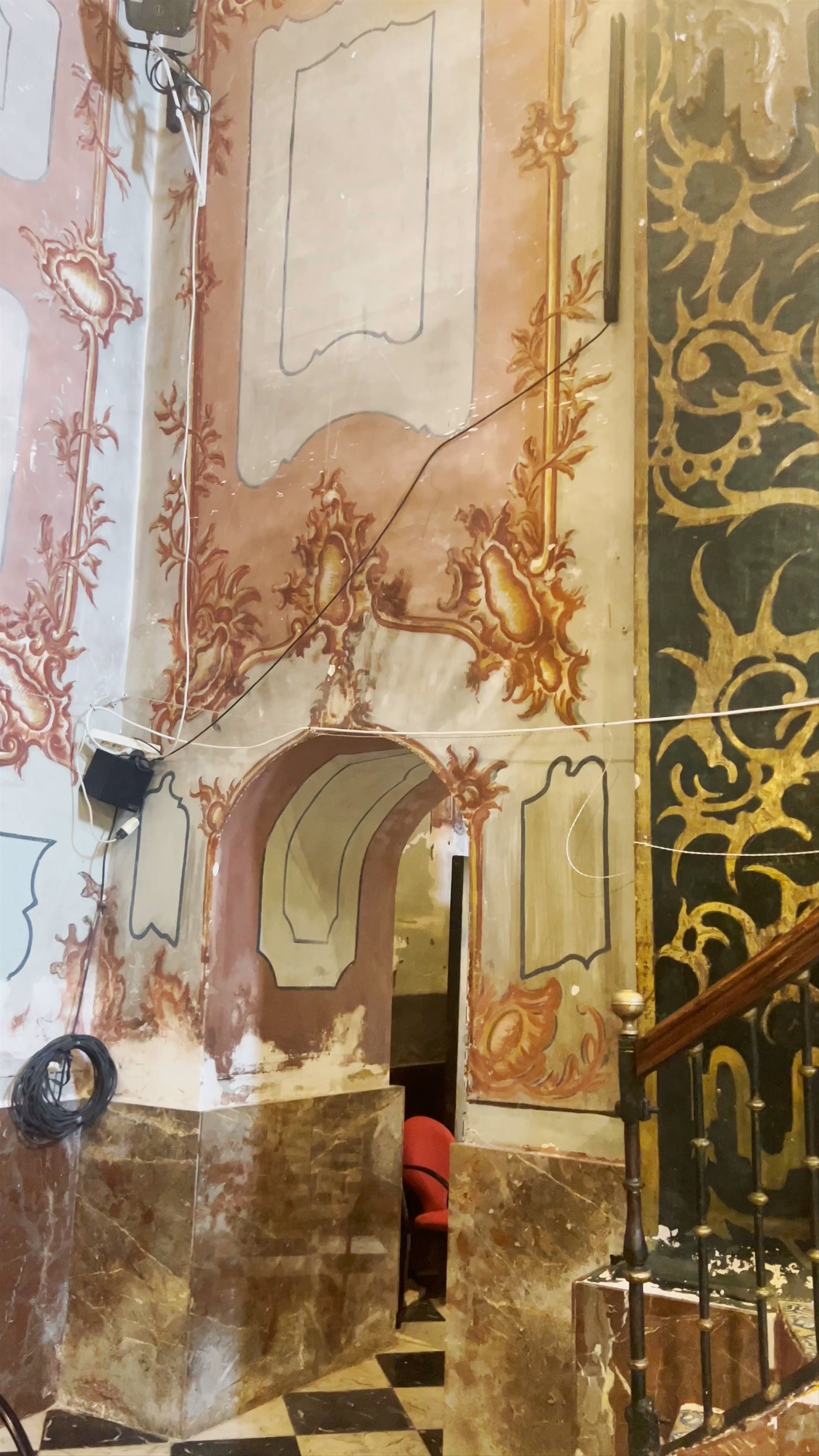 Historic Baroque Interiors of Iglesia Convento de San José in Caravaca de la Cruz