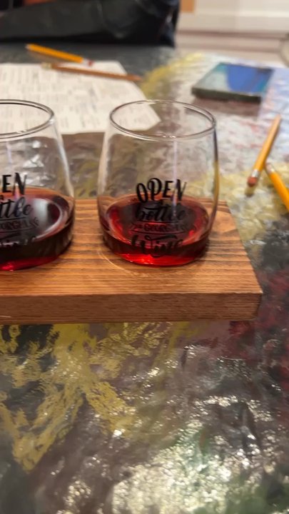 Naturally Georgia - wine flight - Art Galleries Near Me - Dahlonega, Georgia