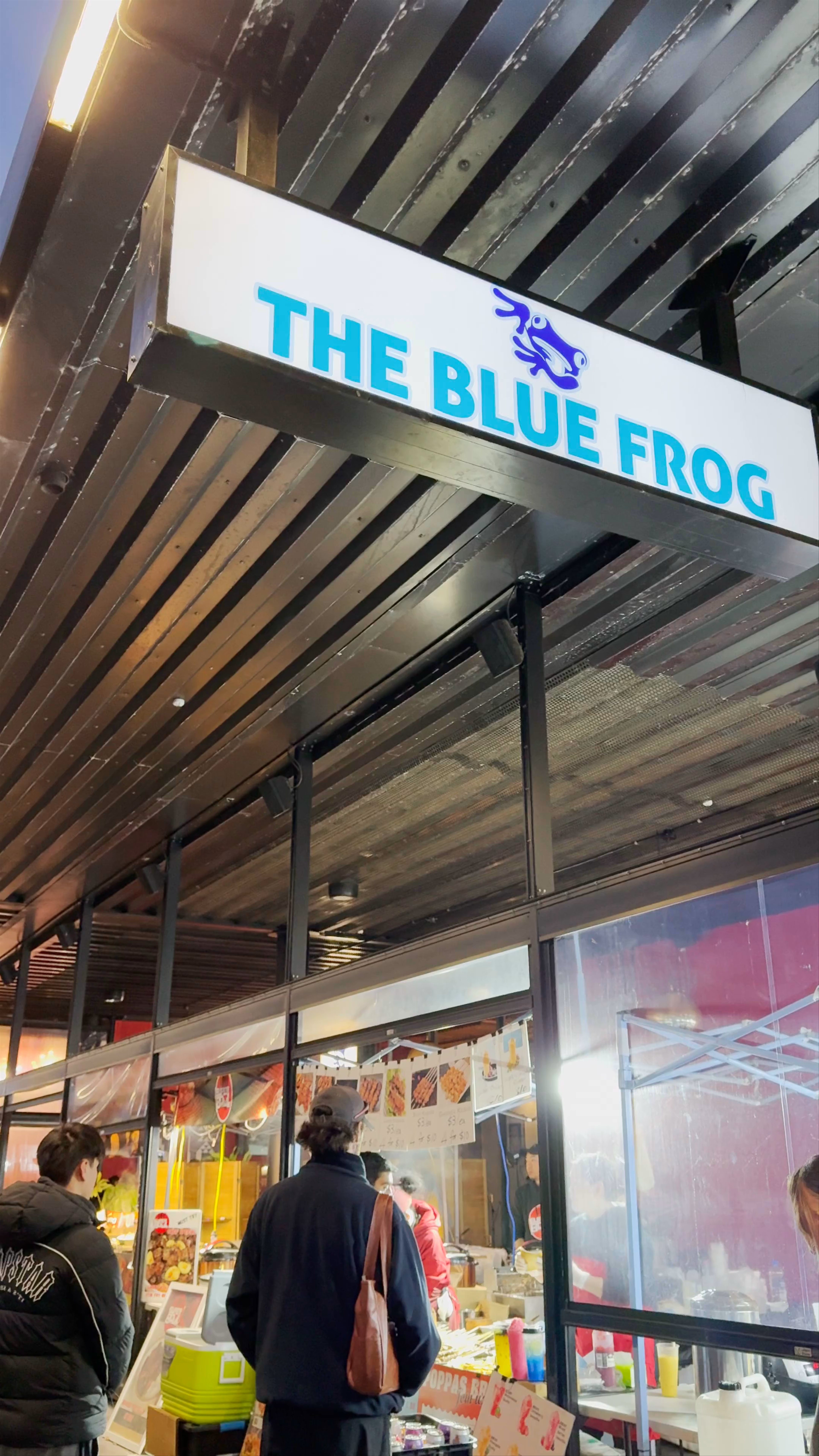 Auckland night market North Wharf