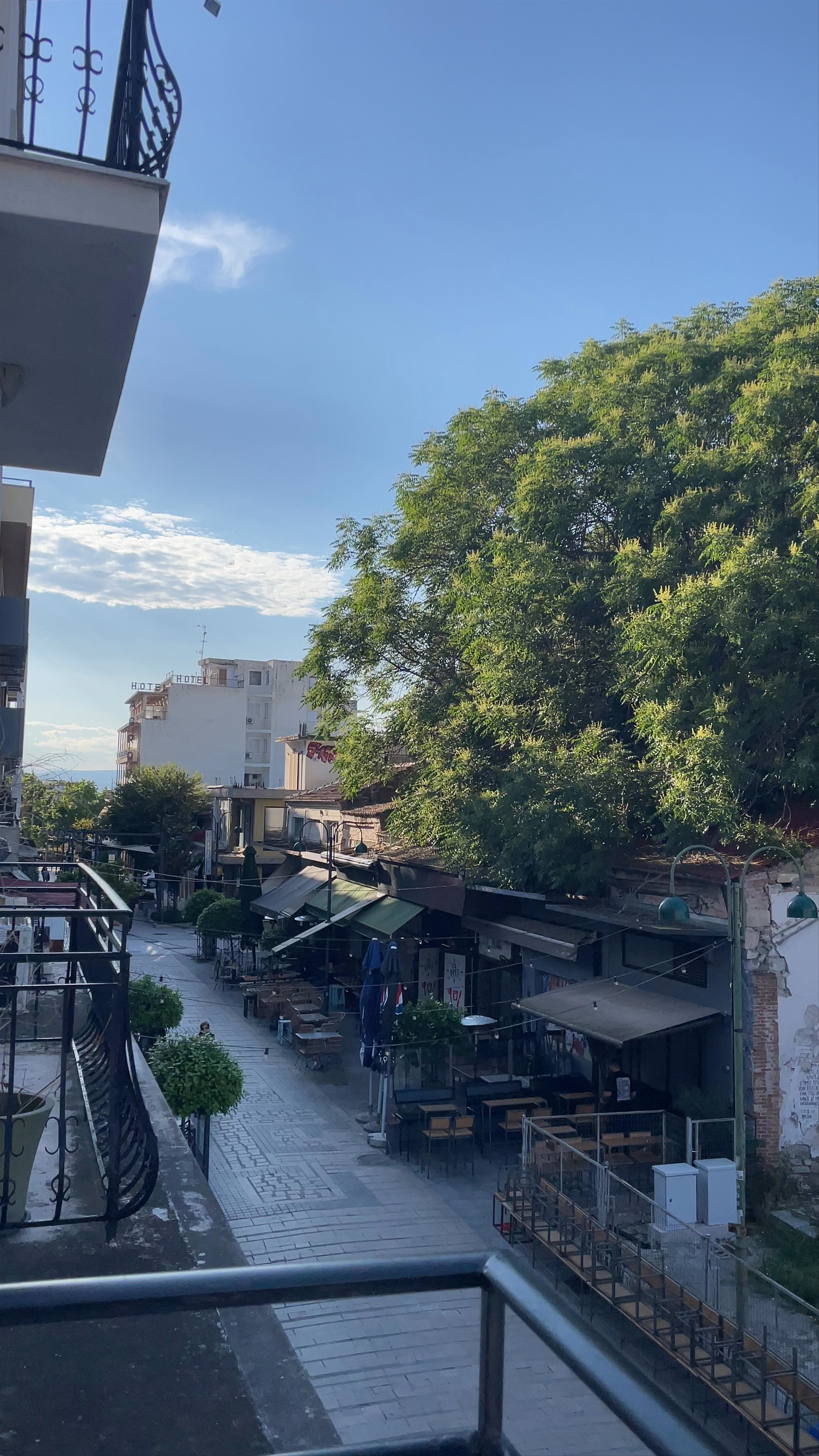 Discovering Klimax: A Charming Street and Ancient Ruins in Larisa, Greece