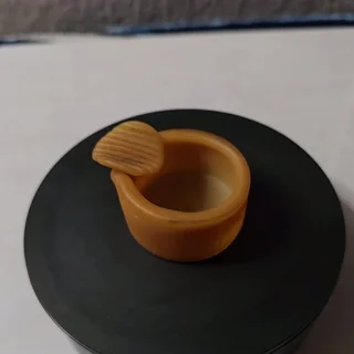 Preview pic of Alec Blows Glass Potato Chip Ashtray