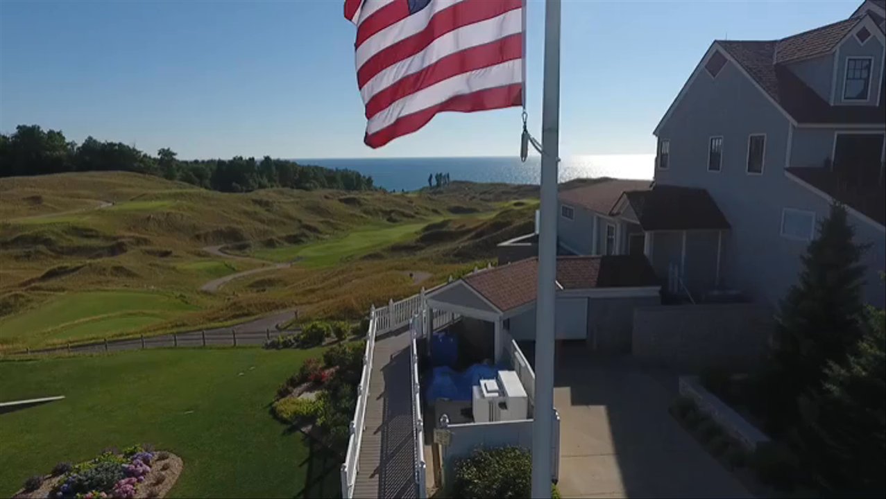 Arcadia Bluffs - Just beautiful views of Lake Michigan while you're on your getaway.  IG: shotzbyseth - Golf Near Me - Arcadia, Michigan