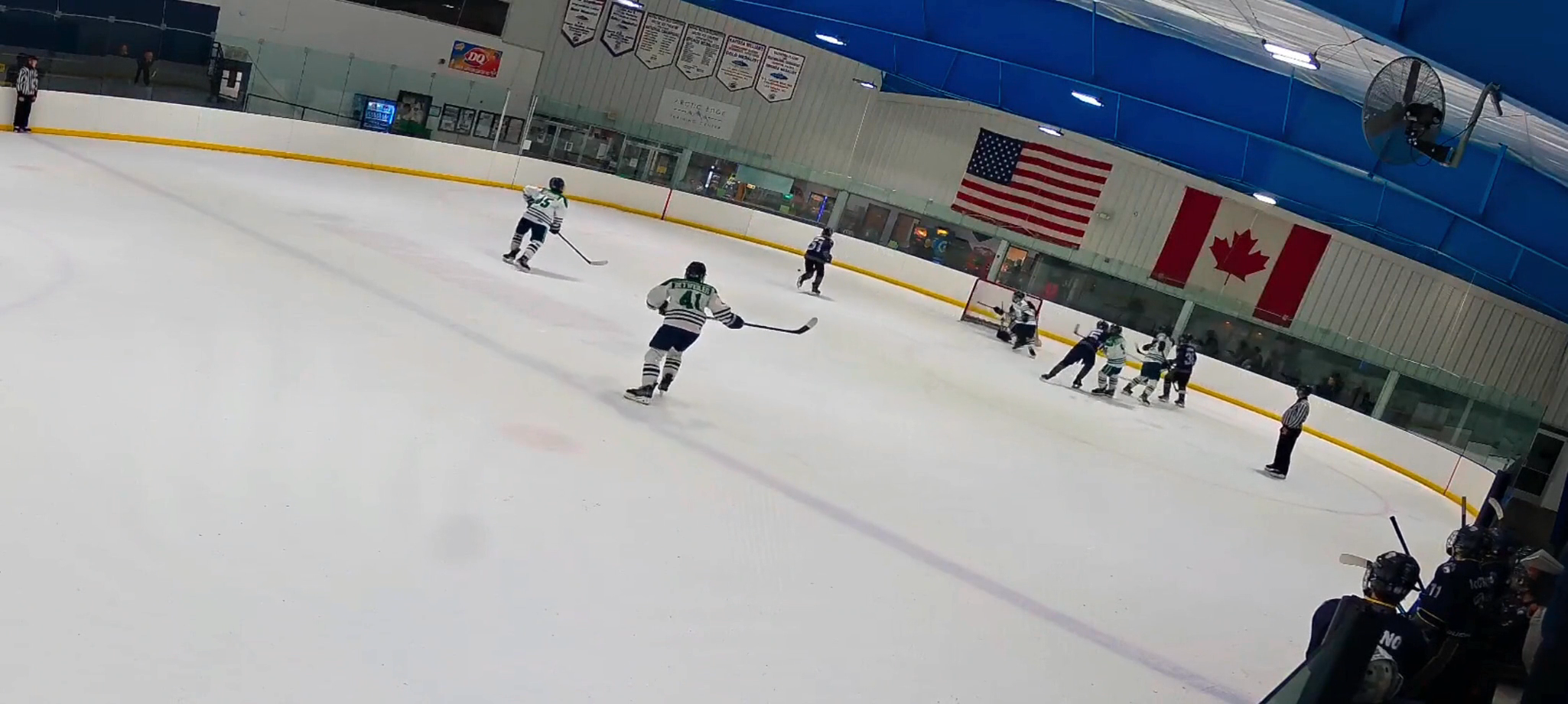 Christian Beebe's Power Play Goal: Smart Movement & Execution