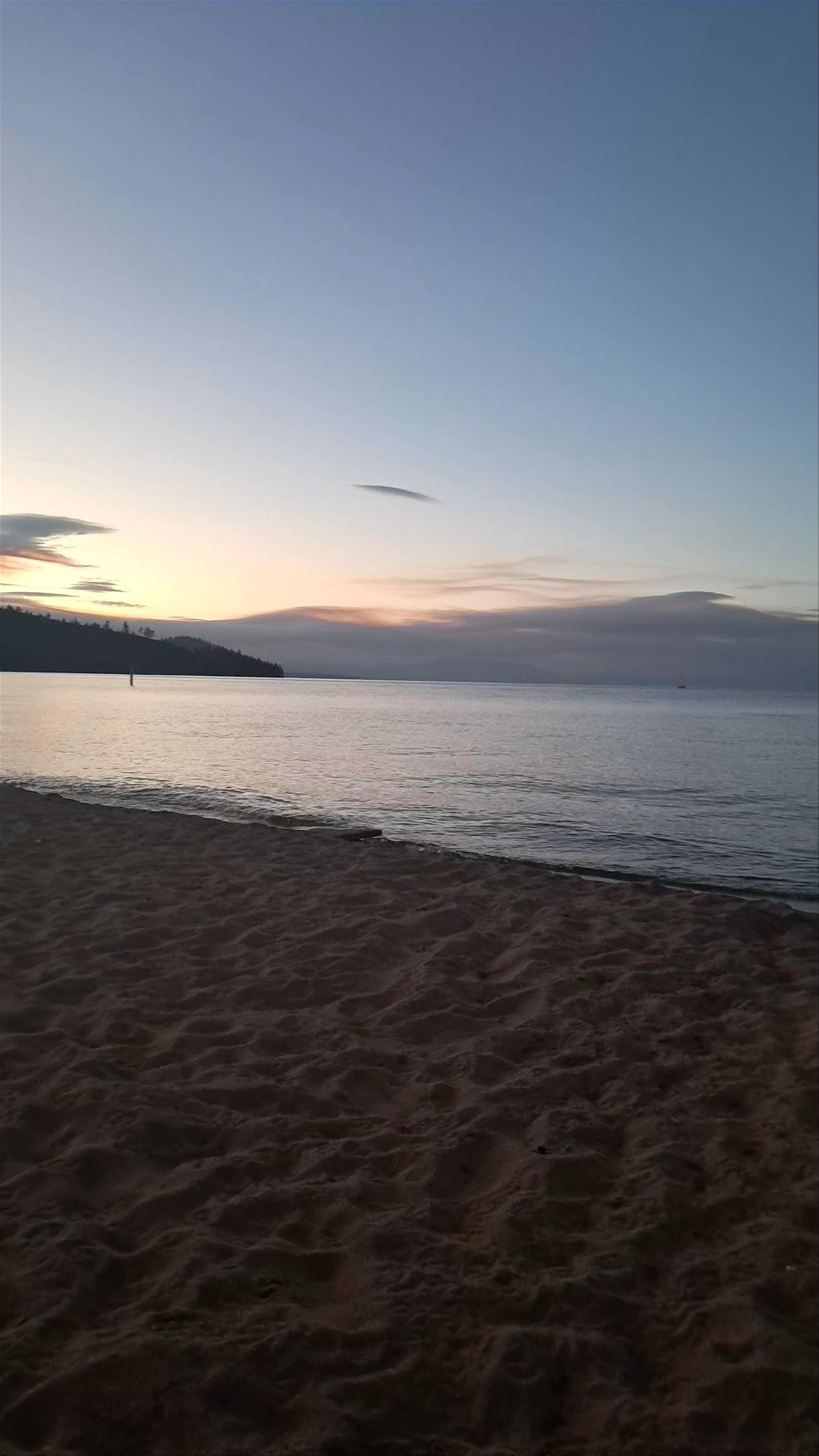 Sunset Serenity at Baldwin Beach, South Lake Tahoe