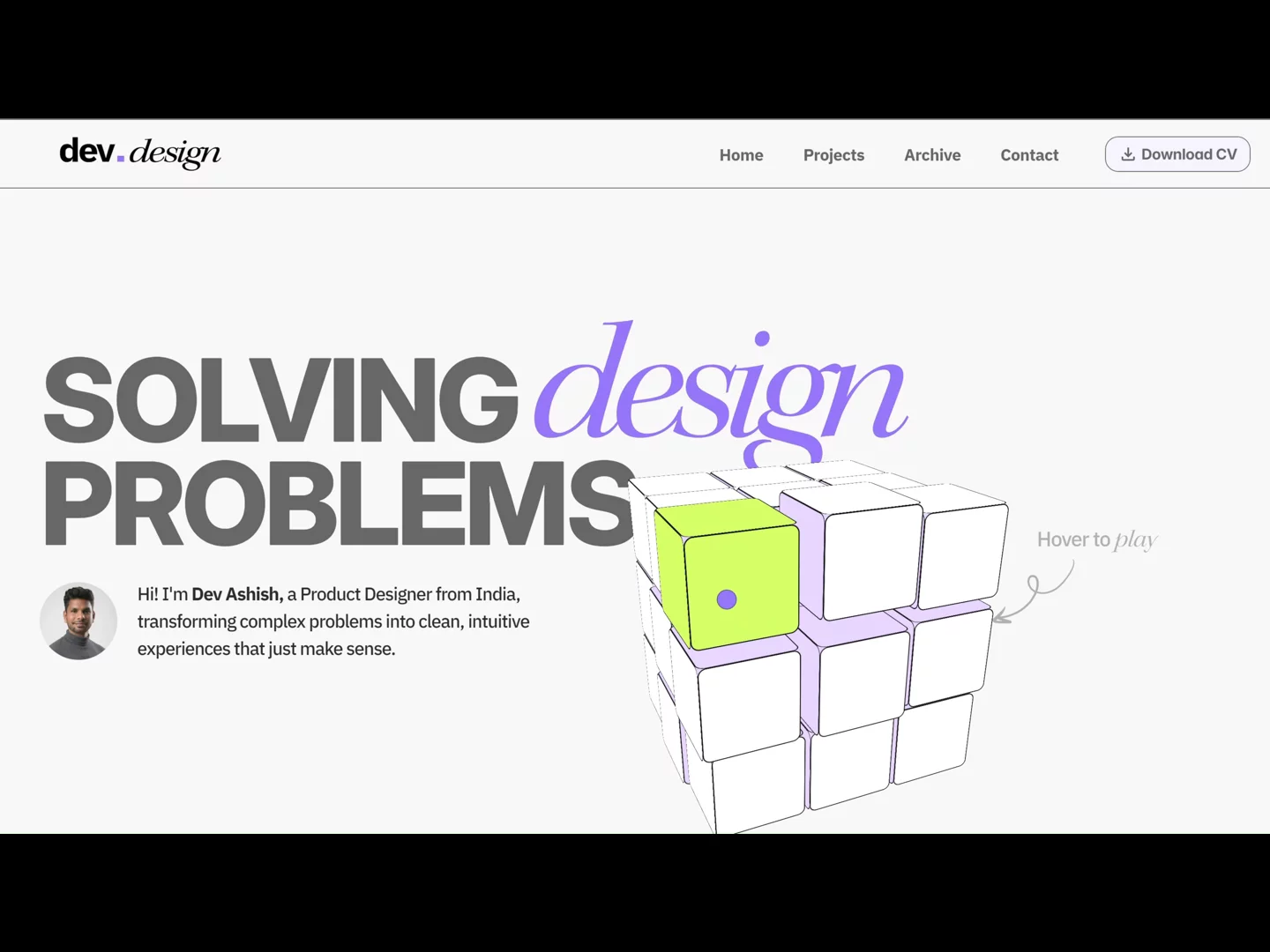 Dev's Portfolio