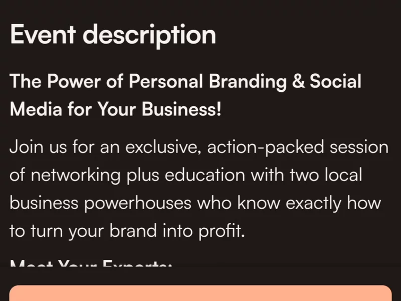 Geelong Small Business Social Media Event