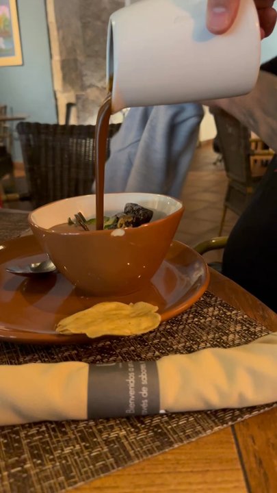 Lu Cocina Michoacana - Sopa tarasca de Santitos - Mexican Near Me - Morelia, MIC