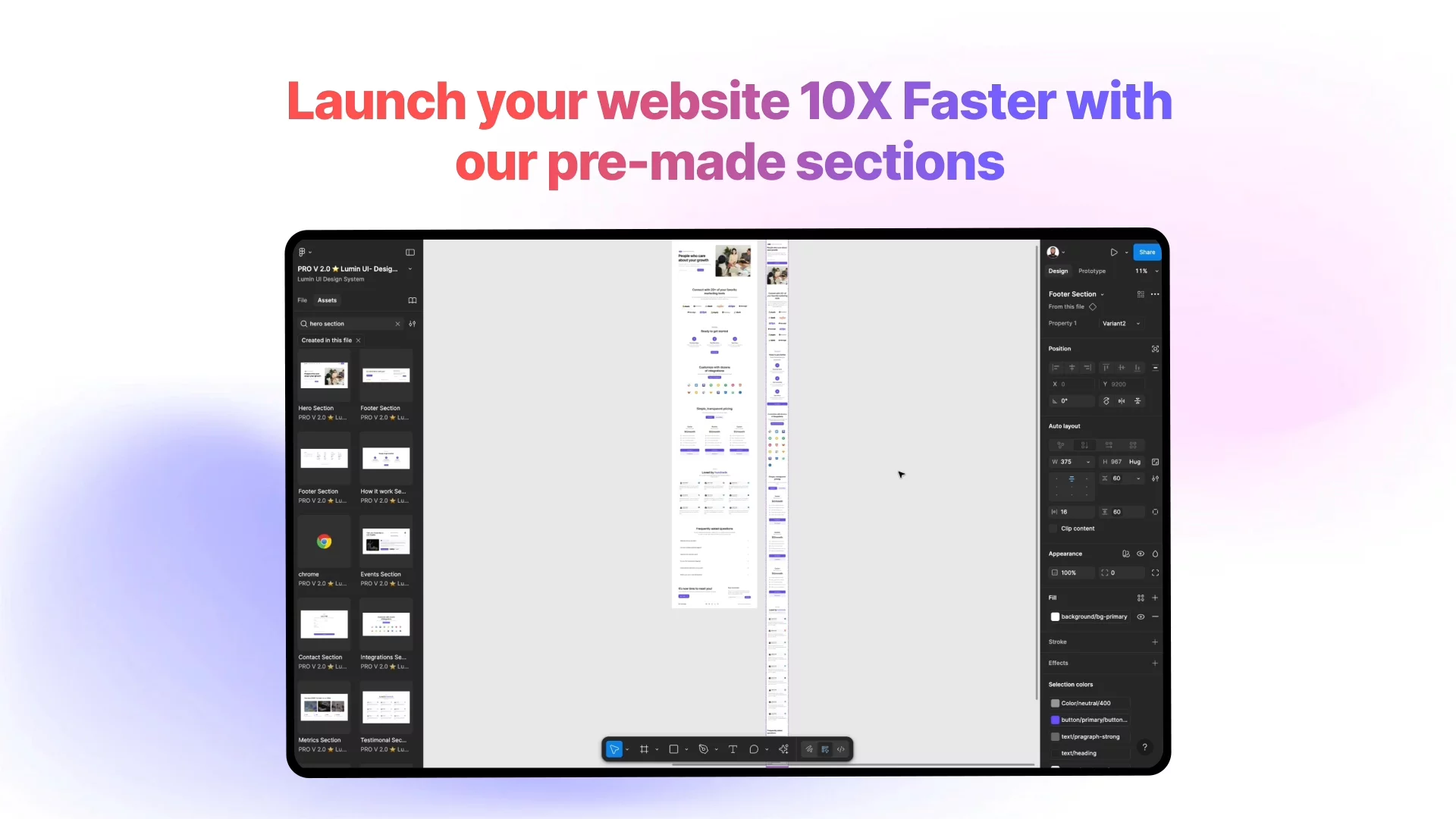 Lumin UI - Design System & UI kit image 1