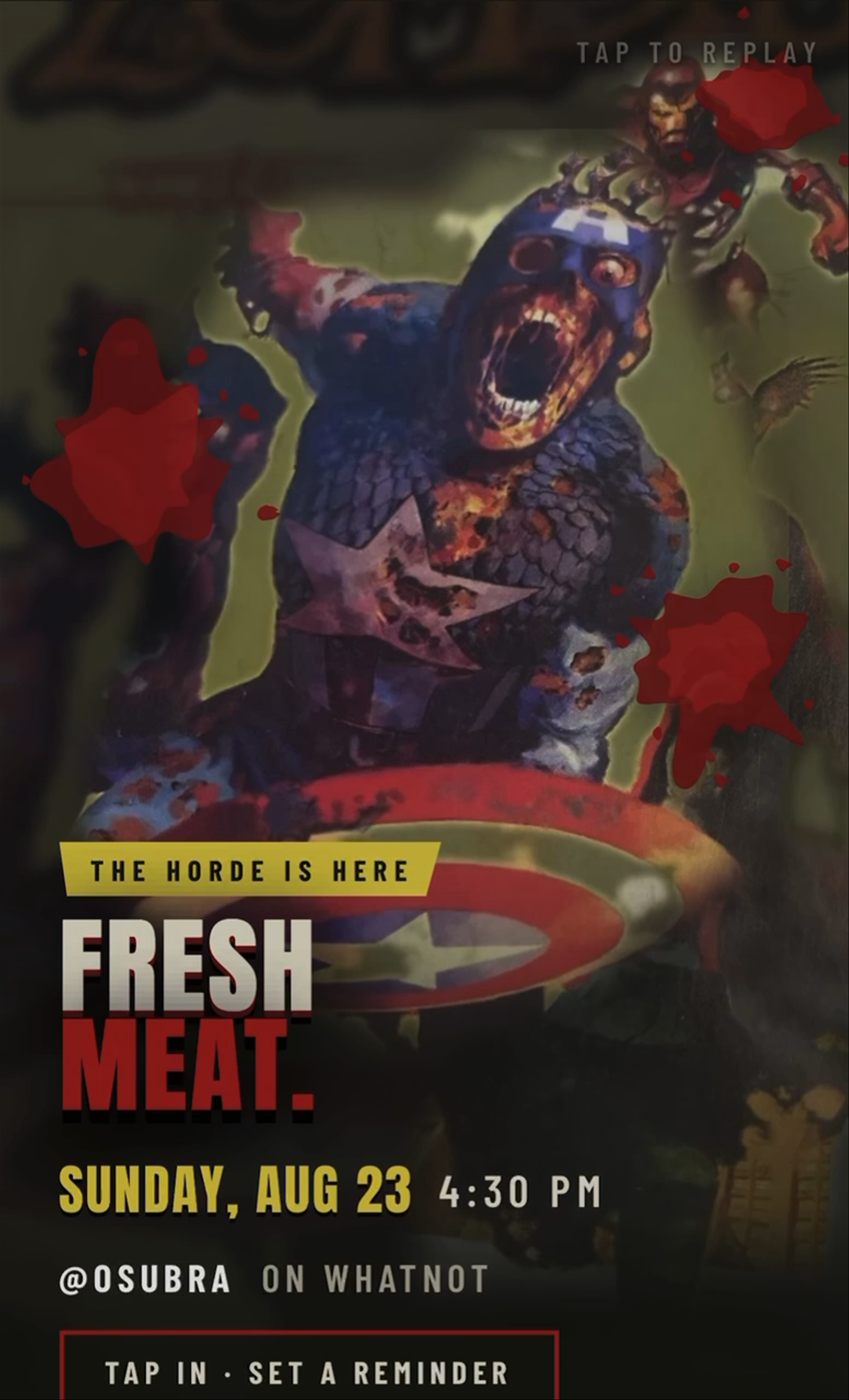 Thumbnail for live show