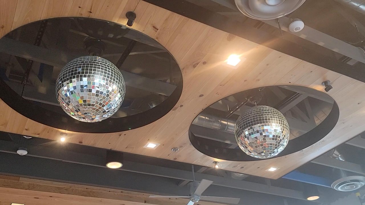 Raising Cane’s - Disco balls inside. - Chicken Shop Near Me - Moreno Valley, California