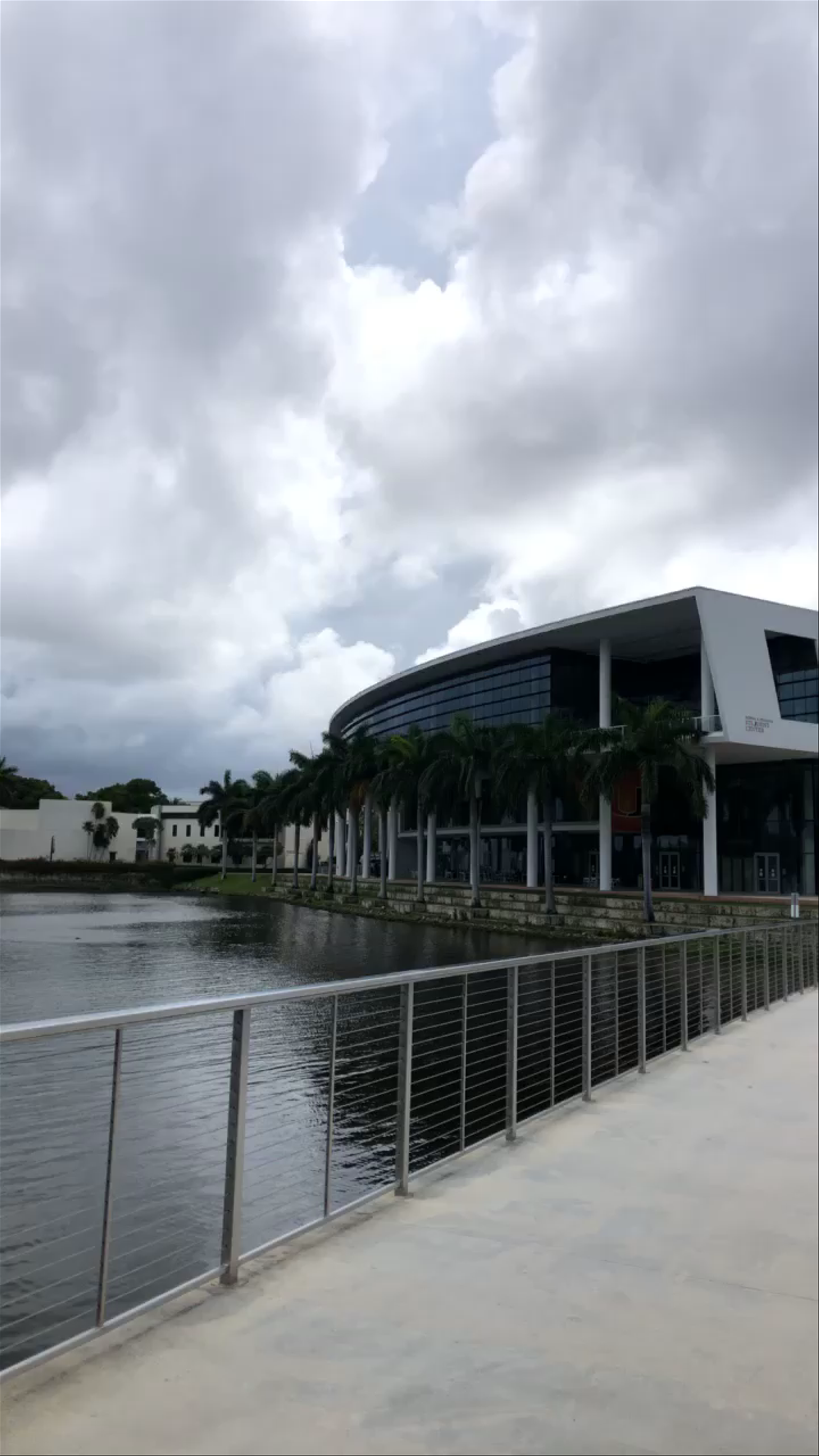 University of Miami Scenic Walk by the Water - Coral Gables, Florida